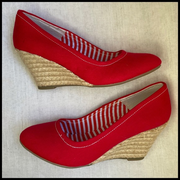 Simply Be Canvas Wedges - Picture 4 of 8